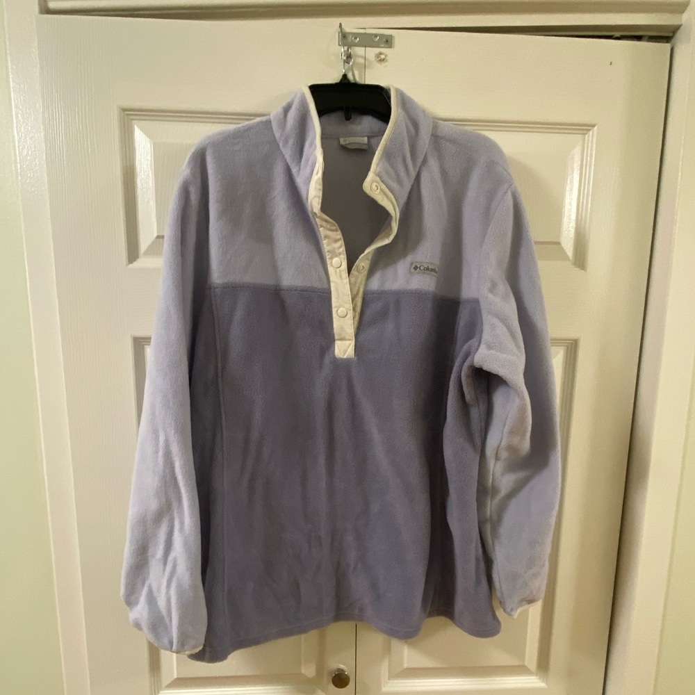 Columbia Fleece Quarter Button Up